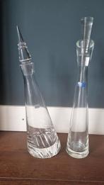 Karaf Schott Zwiesel - 2 stuks, Overige kleuren, Ophalen of Verzenden, Minder dan 50 cm, Glas