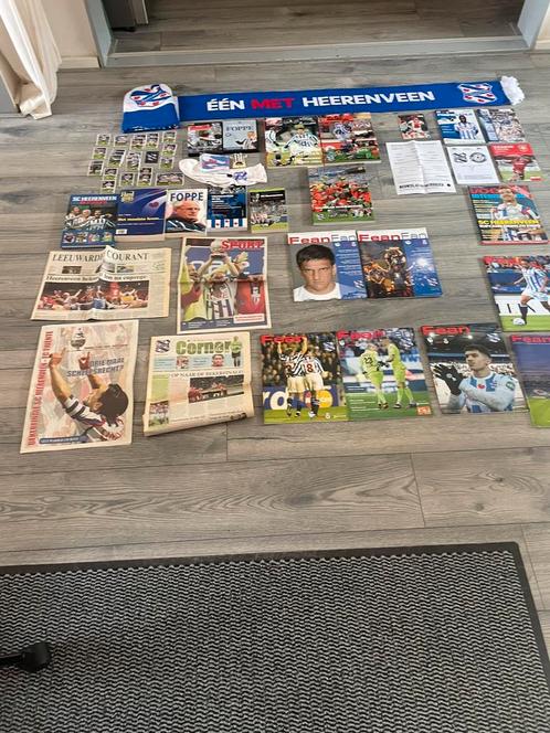 Mooi partijtje Voetbal Items over SC Heerenveen, Verzamelen, Sportartikelen en Voetbal, Gebruikt, Overige typen, Overige binnenlandse clubs