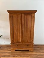 Massief oud teakhouten kast, Huis en Inrichting, Kasten | Wandmeubels, Gebruikt, Ophalen of Verzenden, Minder dan 150 cm, 150 tot 200 cm