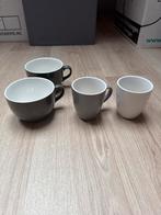 Koffie & Cappuccino Kopjes Set (4 stuks), Ophalen of Verzenden, Zo goed als nieuw