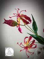 Zijden Gloriosa Michelle Burgundy, Ophalen of Verzenden, Nieuw, Binnen