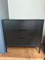 Black Cabinet with 3 drawers, Ophalen, 50 tot 100 cm, Zo goed als nieuw, Minder dan 100 cm