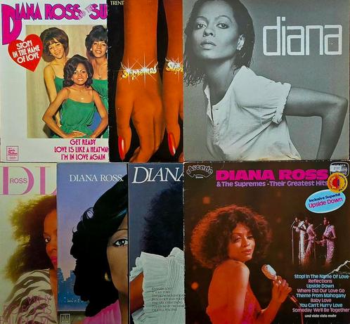 DIANA ROSS AND THE SUPREMES: 7 LP'S., Cd's en Dvd's, Vinyl | R&B en Soul, Gebruikt, Soul of Nu Soul, 1960 tot 1980, 12 inch, Ophalen of Verzenden