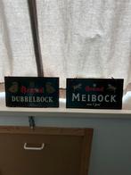 Twee Brand bier bordjes, Verzamelen, Biermerken, Ophalen of Verzenden, Zo goed als nieuw, Reclamebord, Plaat of Schild, Brand