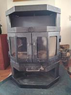 Barbas Hamar 90 houtkachel stookt een grote ruimte warm., Huis en Inrichting, Kachels, Ophalen, Gebruikt, Houtkachel, Vrijstaand