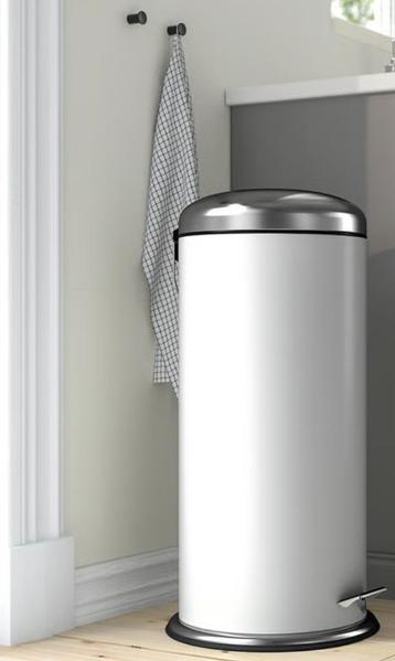 IKEA MJÖSA pedaalemmer / bin wit beschikbaar voor biedingen