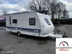 Hobby 500 KMFE STAPELBED treinzit vastbed voortent, Caravans en Kamperen, Caravans, Overige typen, Hobby, 7 tot 8 meter, Bedrijf