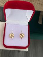 Mooie 14 karaat gouden dames oorbellen, Ophalen of Verzenden, Nieuw, Goud