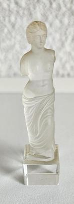 Uniek: miniatuur Venus van mat glas vintage uit ca. 1930, Antiek en Kunst, Ophalen