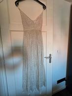 Glitter maxi jurk, Kleding | Dames, Jurken, Maat 38/40 (M), Beige, Ophalen of Verzenden, Zo goed als nieuw