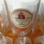 6 Grolsch  glazen  100 jaar beugel fles, Verzamelen, Ophalen of Verzenden, Nieuw, Glas of Glazen, Grolsch