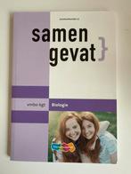 Samengevat Biologie VMBO, Boeken, Ophalen of Verzenden, Zo goed als nieuw, VMBO, Biologie