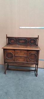 Antiek Houten Dressoir met Houtsnijwerk, Antiek en Kunst, Antiek | Meubels | Kasten, Ophalen