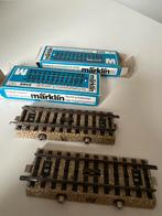 Märklin 5146 Rechtschakelrail - 2 stuks, Wisselstroom, Gebruikt, Rails, Ophalen of Verzenden
