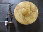 Prachtige retro hanglamp opaalglas, Antiek en Kunst