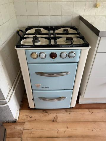 Vintage ATAG Côte d’Azur gasoven - lichtblauw retro beschikbaar voor biedingen