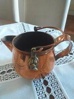Oud antiek prachig rood koperen decoratief sierstuk, Ophalen of Verzenden, Koper