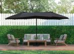 Dubbele Parasol | 450 x 270 cm, Onlineretouren, Nieuw, Ophalen of Verzenden, Zweefparasol