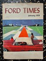 Vintage 1958 Ford Times tijdschrift, Ophalen of Verzenden