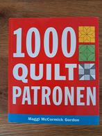 1000 Quilt Patronen - Maggi McCormick Gordon, Ophalen of Verzenden, Zo goed als nieuw, Borduren en Naaien, Maggi McCormick Gordon