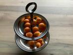 Zilveren Bonbon etagère, Overige materialen, Gebruikt, Schaal, Rond