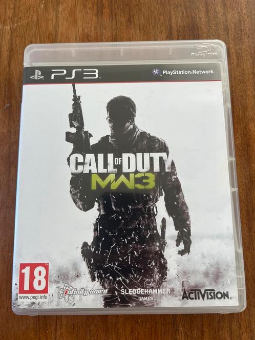Call of Duty MW3 - PS3, Spelcomputers en Games, Games | Sony PlayStation 3, Gebruikt, Shooter, 1 speler, Vanaf 18 jaar, Online
