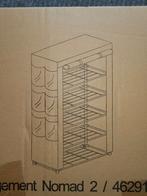 Nieuwe schoenenkast voor 25 paar - Metaal/Plastic, Met plank(en), 100 tot 150 cm, Nieuw, Modern