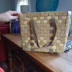 Handgemaakte Patchwork Tas - Russische Kunst, Ophalen of Verzenden, Nieuw, Geel