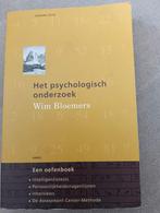 Wim Bloemers - Het psychologisch onderzoek, Ophalen of Verzenden, Zo goed als nieuw, Wim Bloemers