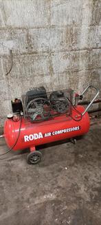 Compressor op krachtstroom, Doe-het-zelf en Verbouw, 100 liter of meer, Zo goed als nieuw, Ophalen