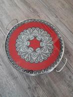 Mooi vlaaiplateau taartschaal onderbord, Huis en Inrichting, Ophalen of Verzenden, Zo goed als nieuw, Overige stijlen
