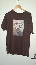 Shirt hert gewei heren mt XL Alprausch, Ophalen of Verzenden, Zo goed als nieuw, Maat 56/58 (XL), Bruin