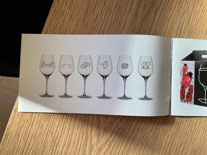 Crystal&Glasses Wijnglazen - 6 Stuks, Huis en Inrichting, Keuken | Servies, Zo goed als nieuw, Glas of Glazen, Overige stijlen