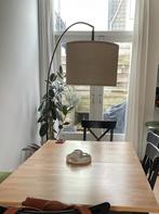 Booglamp met 2 kappen, Huis en Inrichting, Lampen | Vloerlampen, Ophalen, Gebruikt, 150 tot 200 cm