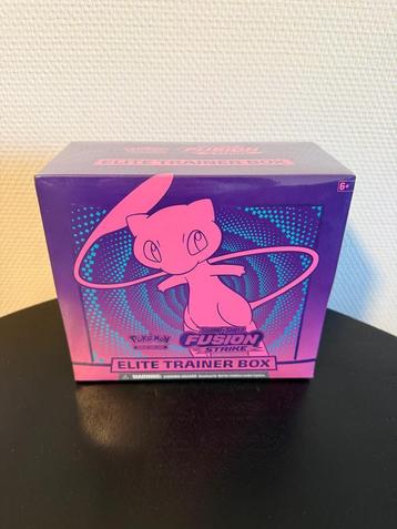 Pokemon Fusion Strike Elite Trainer Box ETB SEALED! beschikbaar voor biedingen