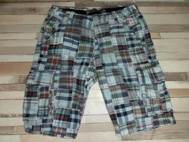 Fishbone leuke korte broek W 30., Kleding | Heren, Broeken en Pantalons, Zo goed als nieuw, Maat 46 (S) of kleiner, Blauw, Ophalen of Verzenden