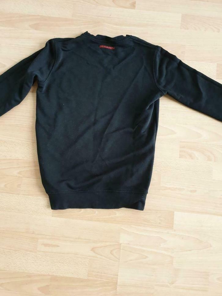 Originele Dsquared2 sweater - maat S/46, Kleding | Heren, Truien en Vesten, Gedragen, Maat 46 (S) of kleiner, Zwart, Ophalen of Verzenden