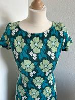 King Louie maat L groene bloemen jurk 441, Kleding | Dames, Maat 42/44 (L), Ophalen of Verzenden, Zo goed als nieuw, Knielengte
