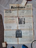 Oude krant Résistance - La Voix de Paris 1944, Ophalen of Verzenden, Gelezen, Krant