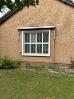 Zonnescherm handmatig, Doe-het-zelf en Verbouw, Rolluiken, Ophalen, Gebruikt, Overige kleuren, 100 tot 150 cm