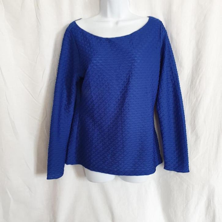 Mooi blauw dames shirt. Mt M Merk claudia Strater, Kleding | Dames, T-shirts, Zo goed als nieuw, Maat 38/40 (M), Blauw, Lange mouw