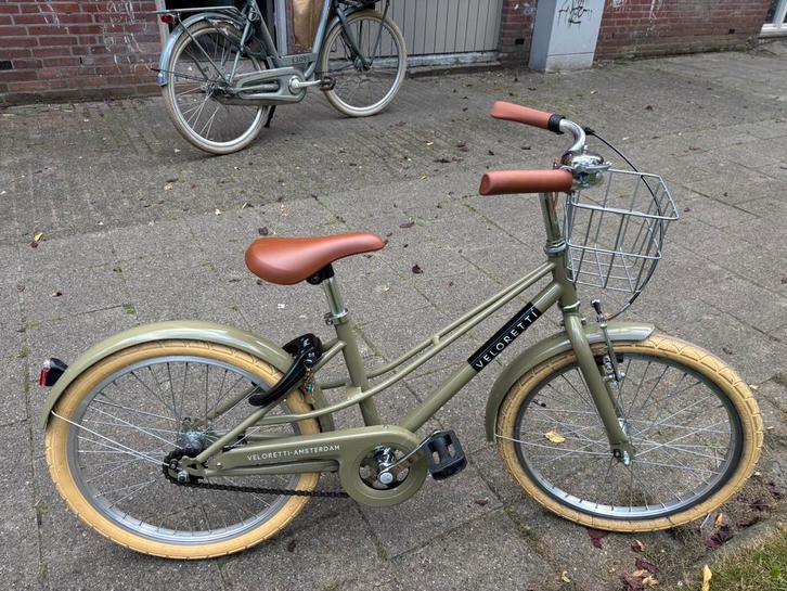 Veloretti Kinderfiets Junior Desert Moss, Fietsen en Brommers, Fietsen | Meisjes, Zo goed als nieuw, 20 inch, Ophalen