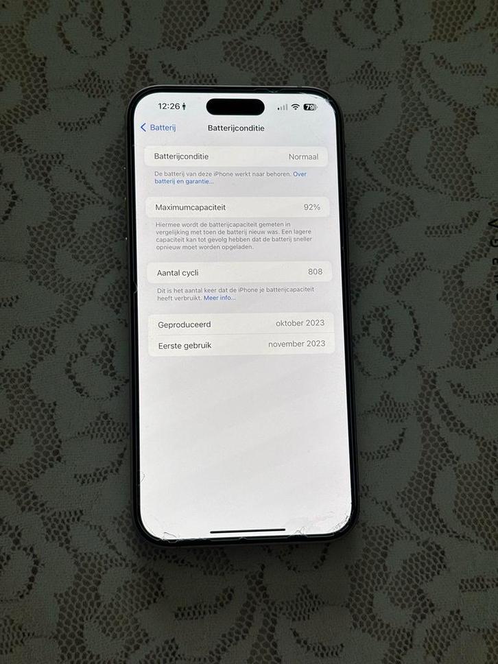 Roze iPhone 15 Plus 128GB, Telecommunicatie, Mobiele telefoons | Apple iPhone, Gebruikt, 128 GB, Zonder abonnement, Zonder simlock