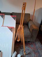 Schildersezel en doeken en accessoires, Ophalen, Nieuw, Ezel