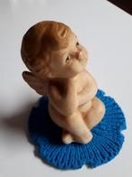 Engeltje cherubijn vintage putti aardewerk kerst, Ophalen of Verzenden, Gebruikt, Mens