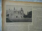 Mheer. Kasteel. 1930., Verzamelen, Verzenden, 1920 tot 1940, Nederland, Knipsel(s)