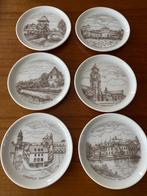 Furstenberg porseleinen onderzetters (6) Coesfeld - Duitslan, Ophalen of Verzenden, Zo goed als nieuw, Glas of Kopje
