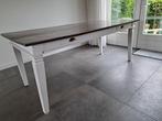 houten tafel, Huis en Inrichting, Tafels | Sidetables, Gebruikt, Rechthoekig, 75 cm of meer, Ophalen