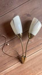 Vintage Wandlamp Jaren 50 Glazen Kelkjes Perfecte Staat, Ophalen
