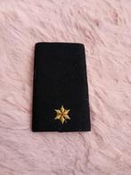 Enkele schuifpassant KMAR 2e Luitenant, Ophalen of Verzenden, Landmacht, Nederland, Embleem of Badge